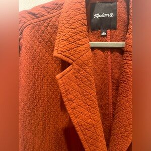 Madewell Quilted Blazer